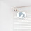 4 Pack Blind Head Rail Brackets Mini White Blind Brackets 5