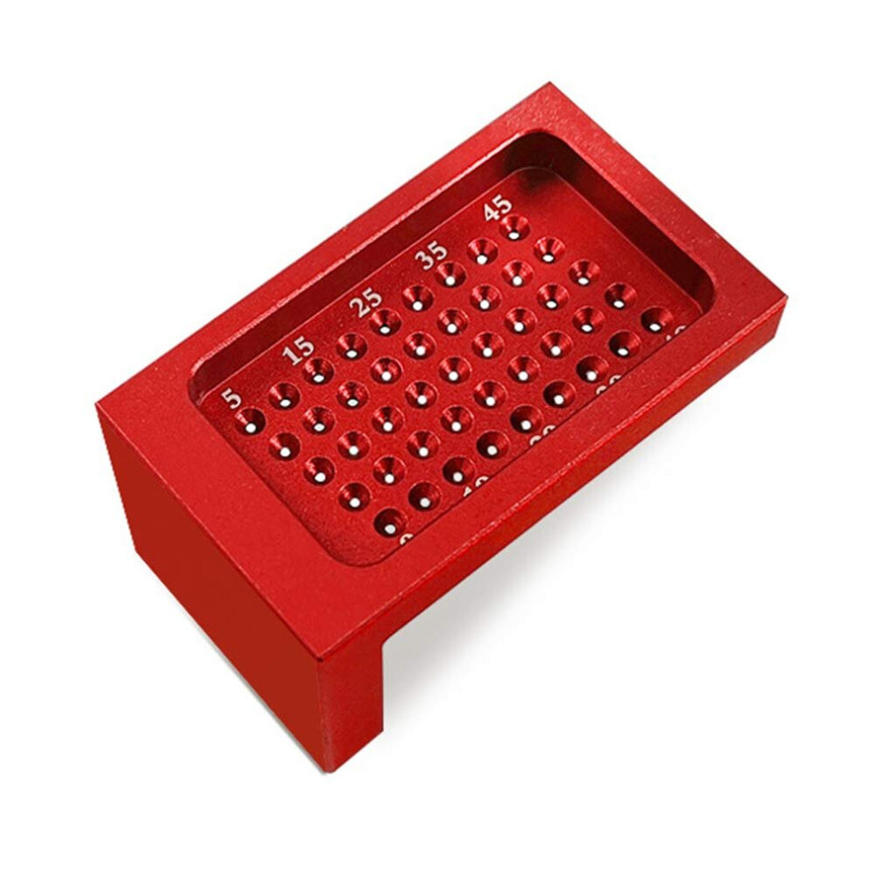 Precision Woodworking Tools, Hole Measuring Ruler, Hole Positioning Metric Measuring Ruler 9334012220370