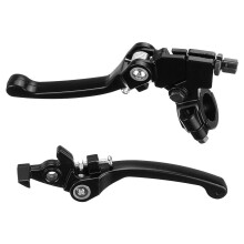 Ungfu Mall 1 Pair 7/8" 22mm Handlebar Clutch Folding Snap Lever