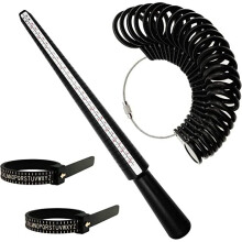 Ring Sizing Stick Ring Measuring Tool Set with Four Size Ring Stick Jewelry Arbor Ring Size Measure UK Size D-Z