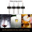 12 x 25ML Clear Auto Measure Quick Shot Pourers 5