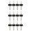 12 x 25ML Clear Auto Measure Quick Shot Pourers 1
