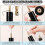 Electric Resin Drill Set,Including Eye Screws,Twist Drill Bits Tools,Electric Mini Drill for DIY Keychains Crafts Making 4