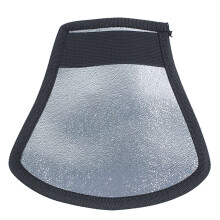 Diffuseur de flash réflecteur argent/blanc pour Speedlite SB-600, SB-800, SB-900, Speedlite 380EX 430EX 550EX 580EX Vivita Flash Sunpack, noir argent