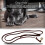 2M Long Leather Braided Traction Collar Strap Training Leash Lead 3