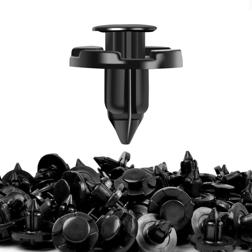 200Pcs Push Type Retainer Clips 8Mm Liner Clips For Trim Body Fasteners 01553-09321 4761978923260