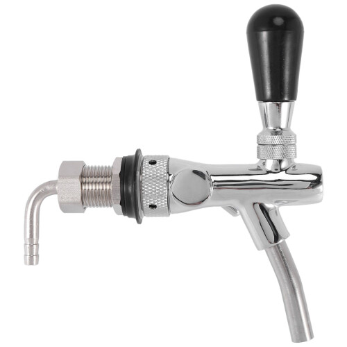 Adjustable Beer Faucet With Flow Controller For Tap Homebrew Dispenser