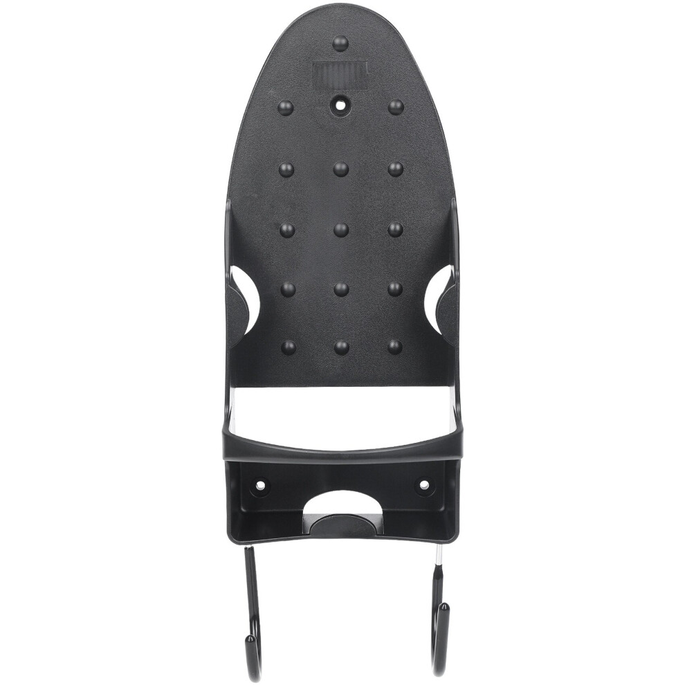 Ironing Board Holder Wall Mount Electric Iron Hanger Ironing Board Rack Ironing Board Storage Organizer Black