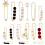 15Pcs Sweater Clips Heavy Duty Safety Pins Faux White Pearl Brooch Pin Dress Clip Hat Shawl Pin Rhinestone Enamel Pins 1