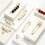 15Pcs Sweater Clips Heavy Duty Safety Pins Faux White Pearl Brooch Pin Dress Clip Hat Shawl Pin Rhinestone Enamel Pins 7