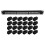 19Inch 1U Cabinet Rack Pass-Through 24 Port CAT6 Patch Panel RJ45 Cable Adapter Modular Frame 2