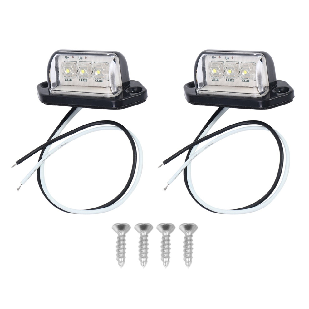 Number Plate S Led License Plate Rear Universal 12V 24V For Car Trailer Vehicle Truck Ute Van Lorry Boat Light 4761978914206