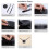 3D Clock Hands,DIY Clock Movement Mechanism Needles,Wall Accessories Part Replacement,Gold 7
