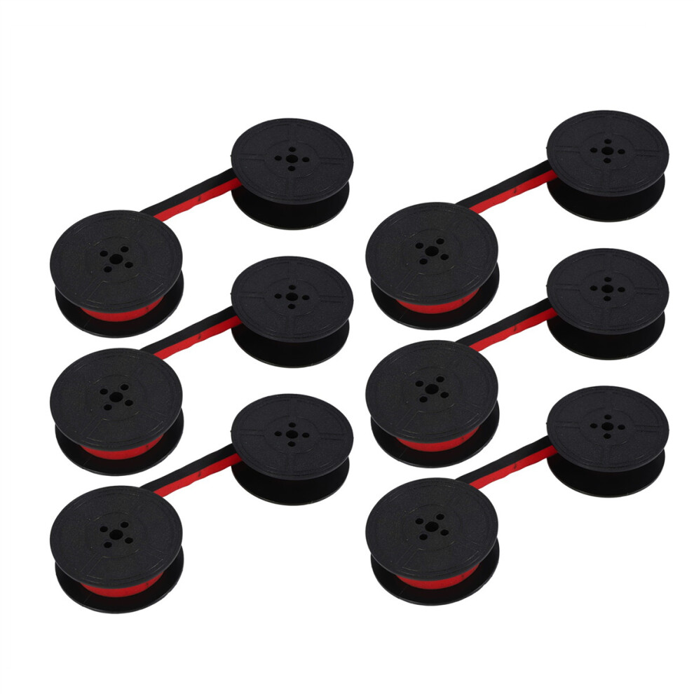 6Pack Typewriter Ribbon Twin Spool Typewriter Ribbon Red And Black Twin Spool Replacement Pack For Most Typewriter Black,Red 4761978931166