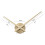 3D Clock Hands,DIY Clock Movement Mechanism Needles,Wall Accessories Part Replacement,Gold 5