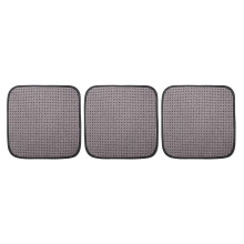 (Lot de 3) Serviette de bowling en microfibre - 8 pouces x 8 pouces Coussin de bowling en peau de chamois avec prise facile