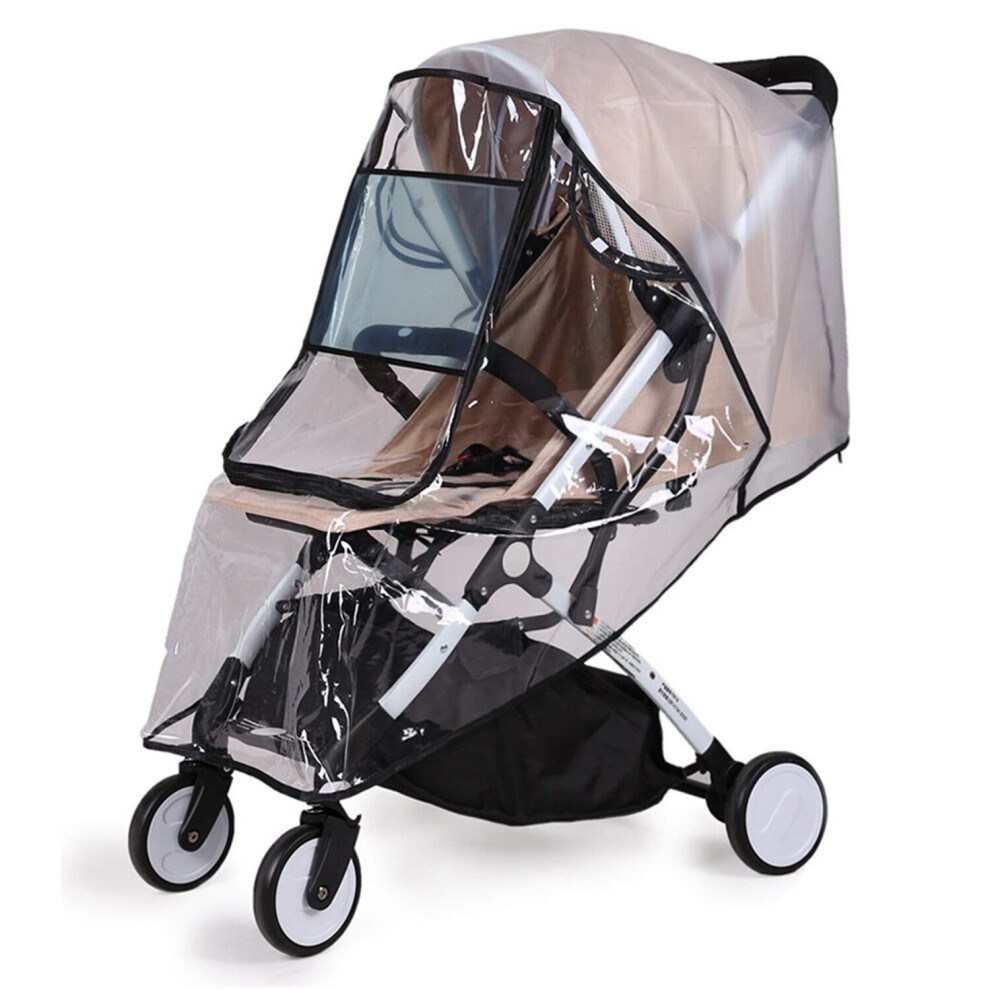 Stroller Rain Cover Universal, Weather , Windproof Waterproof, Protect From Dust Snow