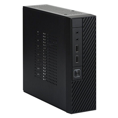 ITX Computer Gehäuse M06 Mini Desktop Gehäuse HTPC Gehäuse Industrielles Steuergehäuse 1