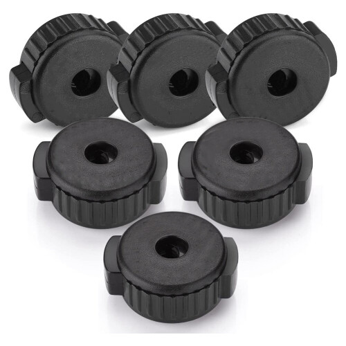 6 PCS Plastic Cymbal Nuts, Cymbal Nut for Percussion Drum Kit,Percussion