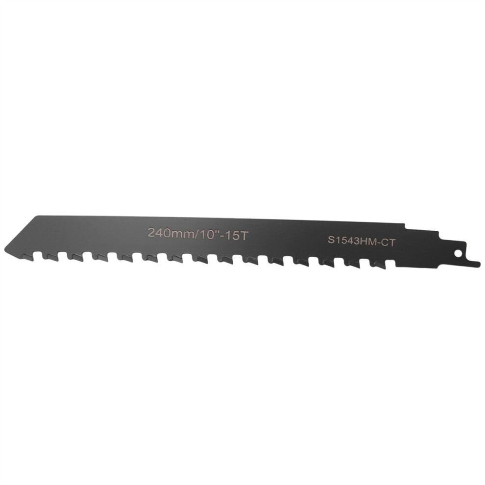 Reciprocating Saw Blade Carbide Tungsten Carbide For Cutting Porous Concrete, Fibre Cement, Brick 240Mm/9.45Inch 4761978920757