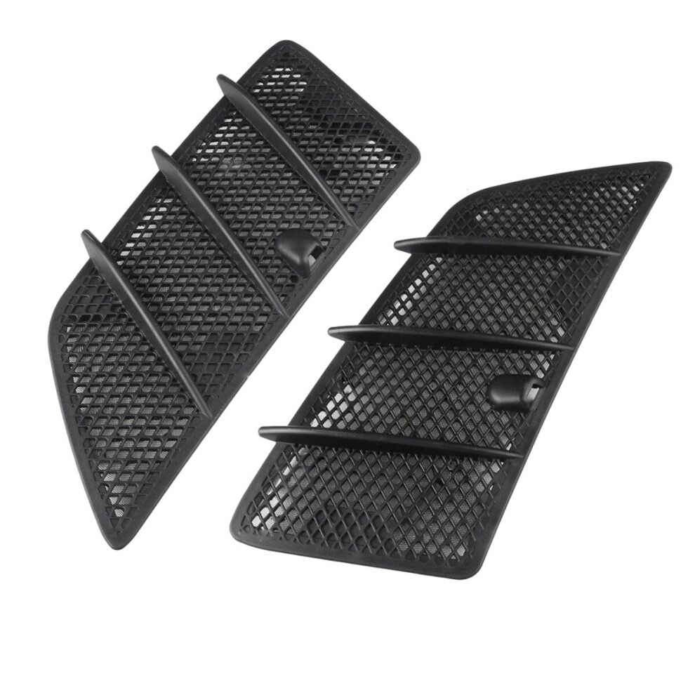2Pcs Car Front Hood Grille Cover Air Flow Intake Hoods For W164 Ml / Class 2008-2011 4761978945767