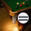 Support de queue de billard à 6 trous, support de queue de billard, outil de billard, support mural peu encombrant 6