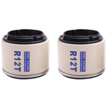 2Pcs para R12 R12S R12T Racor 140R 120At S3240 Npt Zg1 / 4-19 SFC-8801-10 Filtro Separador de Agua de Combustible