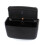 Car black plastic rectangular blue LED ashtray holder 1