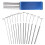 9Pcs Understring Radius Gauge + String Action Ruler Gauge Tool + Guitar Bridge Saddle Nut Files Set Guitar Repair Tool Accessories 2