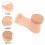 Modèle de pied d'entraînement flexible et mobile pour nail art 5