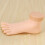 Modèle de pied d'entraînement flexible et mobile pour nail art 7