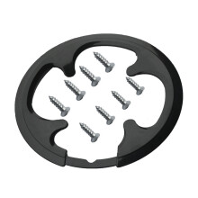 Housse de protection pour pédalier de vélo 8 trous 42 dents - Noir
