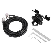 RB-400 Car Antenna Mount Bracket + 5M PL259 Connector Extend Cable Feeder Cable for Mobile Radio -9800 -218 KT8900