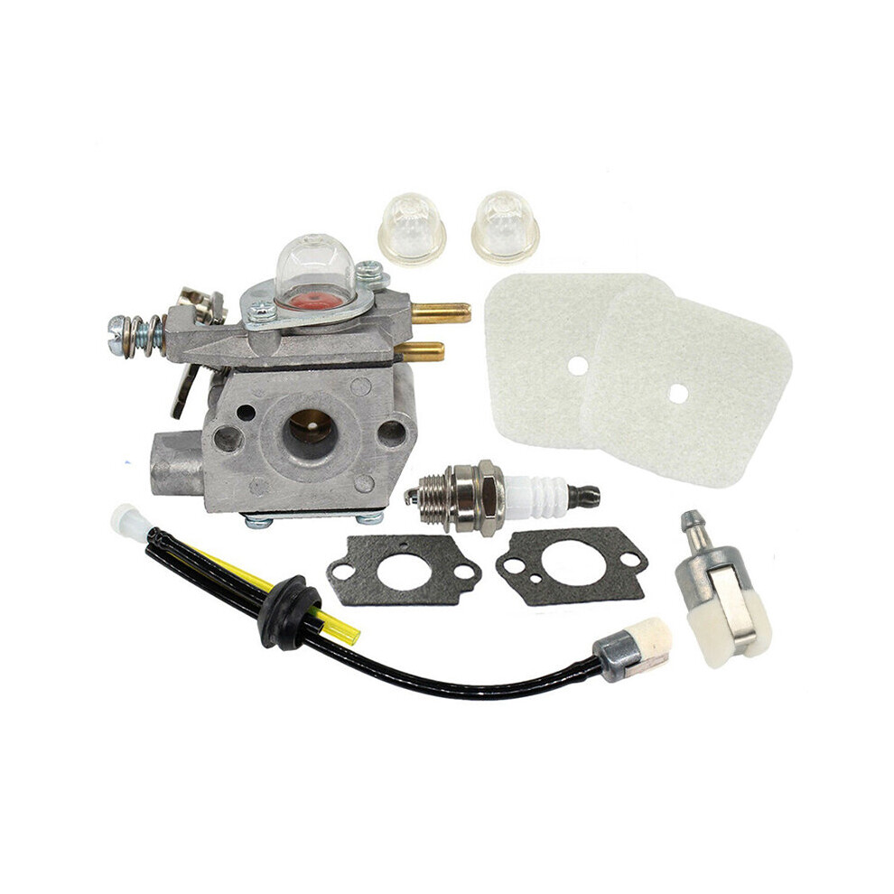 Carburetor Kit For Hca-2400 Ppsr-2433 Pe-2400 Srm-2400 -424-1 -424C Black/Silver/Yellow 4761978908939