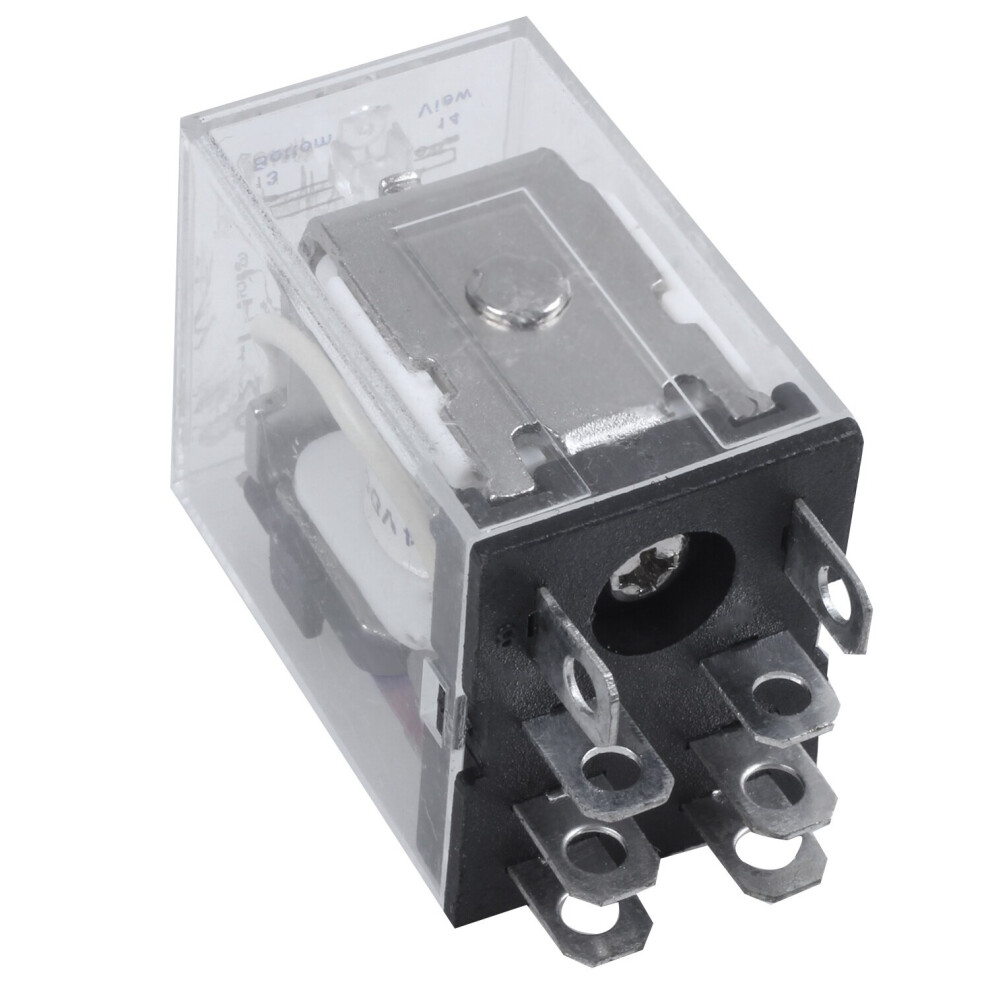Dc 12V Coil 10A 240Vac 28Vdc Dpdt Electromagnetic Relay Jqx-13F2z 4761978999890