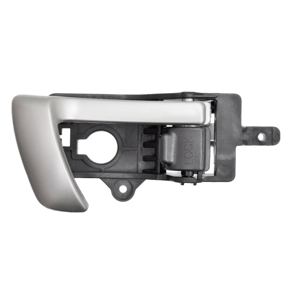 Front Or Rear Right Passenger Side Interior Inner Door Handle For 2007-2012 Fe W/ Knob 82620-2B010 Black 4761978972251