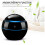 Portable Ultrasonic USB Humidifier & Diffuser with LED Night Light, Aromatherapy Oil Diffuser, Black 2