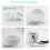 Portable Ultrasonic USB Humidifier & Diffuser with LED Night Light, Aromatherapy Oil Diffuser, Black 7
