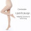 Collants 80D avec pieds, chaussettes, bas, collants opaques (gris) 2
