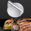 Press,Round Smash Press,Griddle Accessories Kit for Grill, Hamburger Patty Maker and Squeeze Grease 3