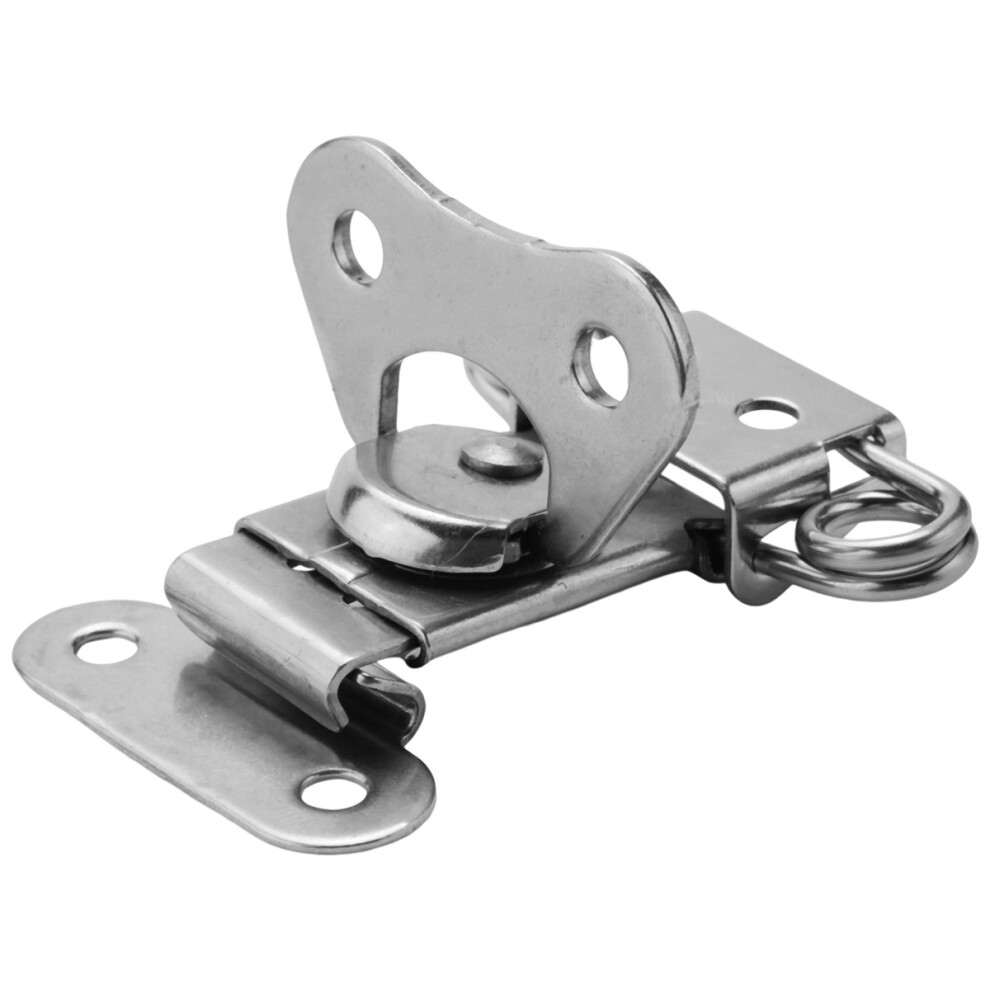 4 Pack 304 Stainless Steel Twist Latch With Keeper And Spring Butterfly Draw Latch For Case Box 4761978984131