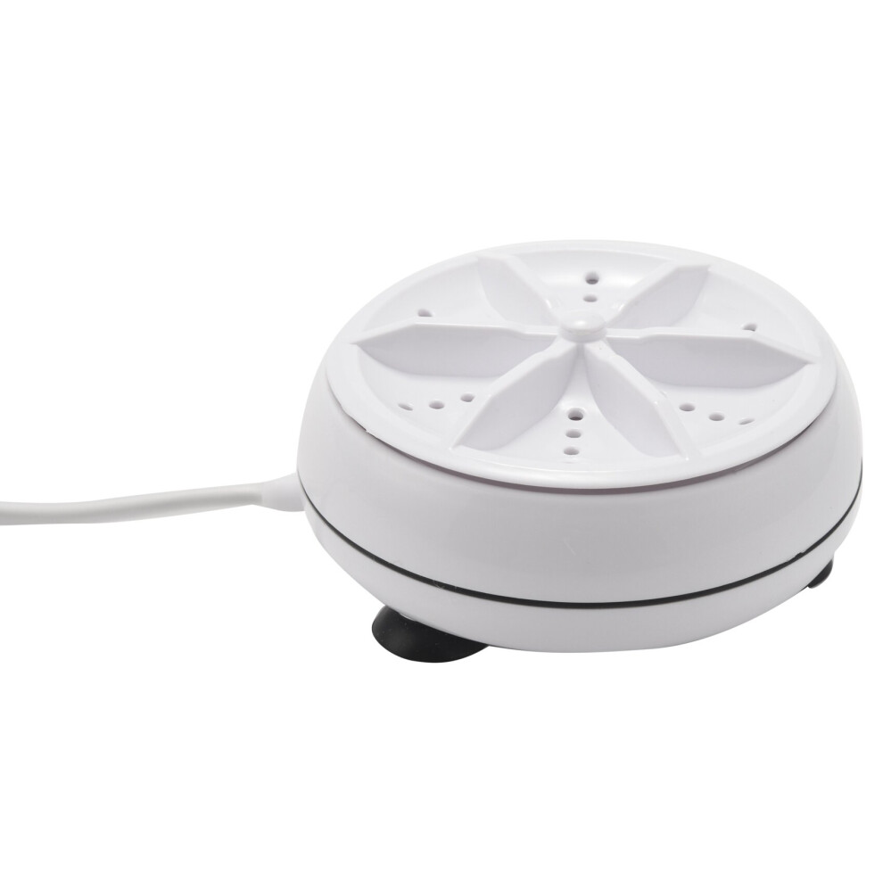 Mini machine à laver portable à ultrasons avec alimentation USB pour le linge personnel, le camping, les voyages en camping-car