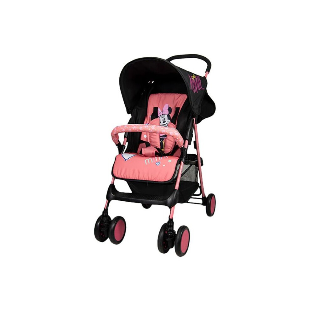 Disney Minnie Mouse Lightweight Picnic Stroller With Storage Cabin For 0 36 Months Baby D1 Minnie