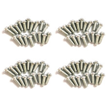 Lot de 72 vis antivol pour sol de trottinette électrique et spécial pour fixer le couvercle du compartiment de la batterie pour M365