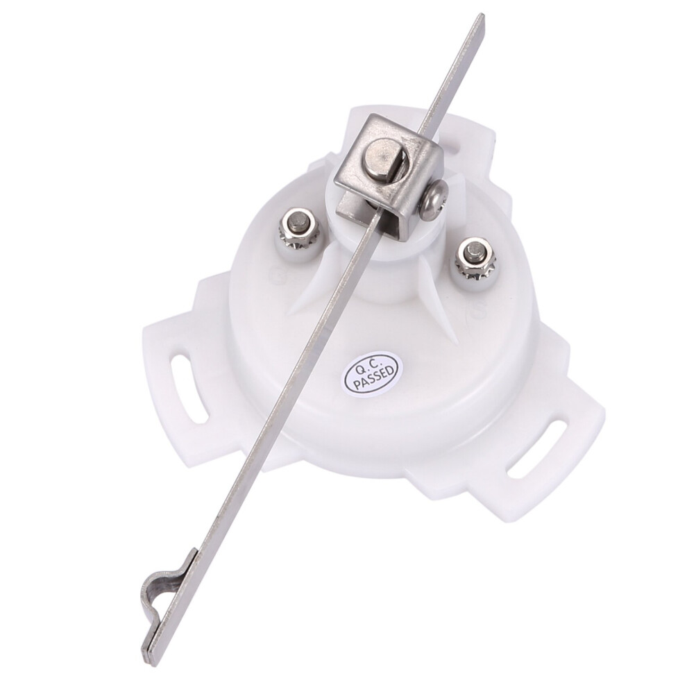 Stainless Steel Rudder Angle Indicator Gauge Sensor For Marine Boat 0-190 Ohms Auto Speedometers White 4761978917849