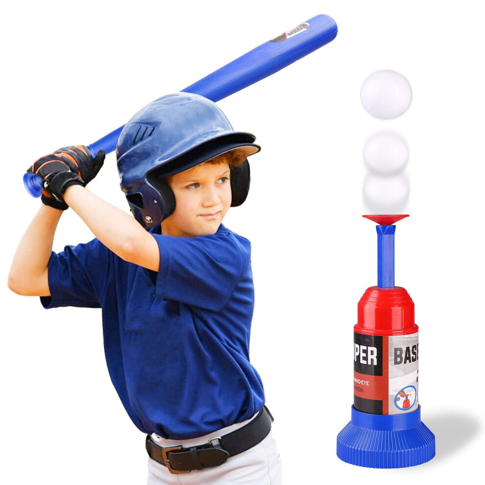 Next Level Cvc Crew Tee Ball Set For Toddlers 3-5 - Adjustable Baseball Bat  With 8 Balls Adjustable Tball Stand, image size:990x990