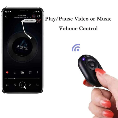 Wireless Bluetooth Remote Control Shutter Controller for - Can Also Be Remote and Bluetooth Camera Remote 2