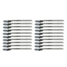 Lot de 20 lames de scie sauteuse alternatives T101AO T-Multi pour disque de coupe en bois et plastique