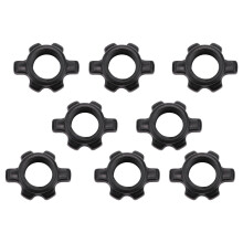 Lot de 8 écrous anti-colliers pour barre d'haltère, vis pour haltères, haltérophilie, équipements de fitness, accessoires