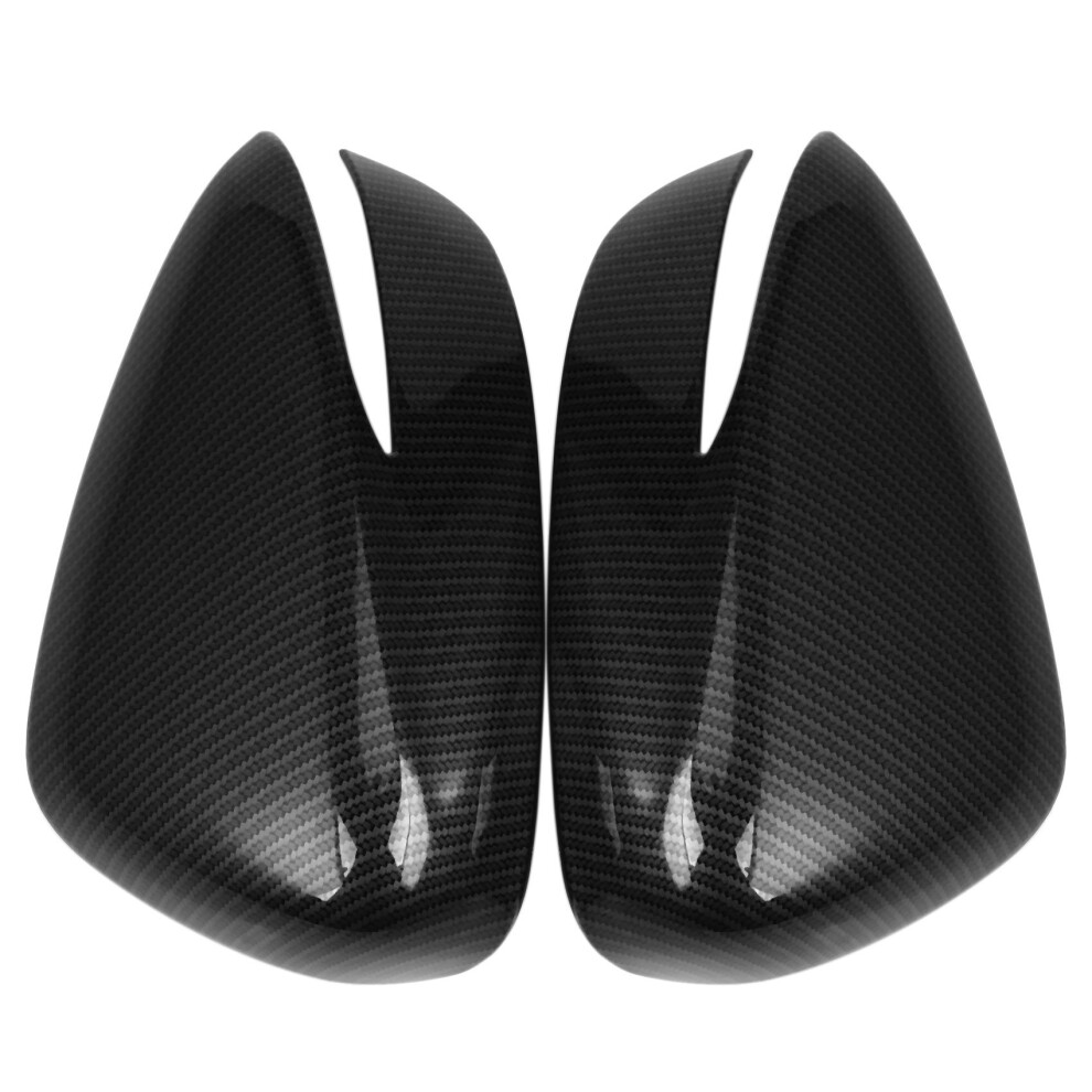 For Cx3 2016 2017 -3 Carbon Fibre Rearview Mirror Trim Cover Accessories 2Pcs 4761978906140